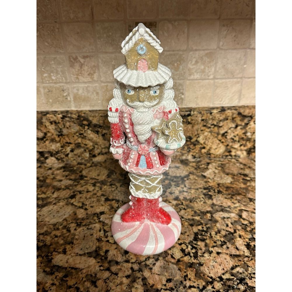 Pink Gingerbread Nutcracker